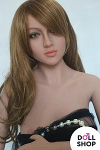Силиконовая кукла шатенка Энн 165см