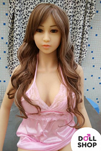 Силиконовая кукла-японка темноволосая Мию 165см